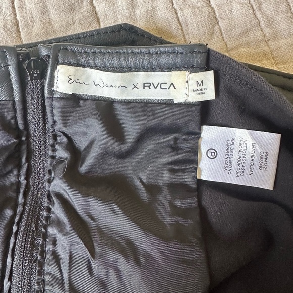 RVCA x Erin Wasson leather halter top - Picture 3 of 6